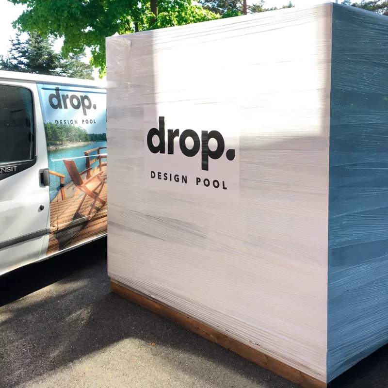 Drop Pool Jacuzzi Design Exterieur - Hot tub Outdoor - Nordic Design Shop