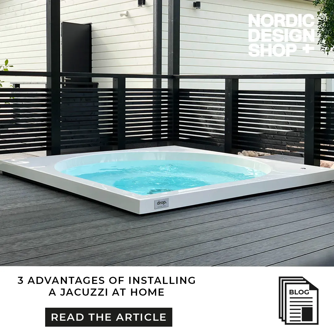 3 advantages of installing a jacuzzi at home