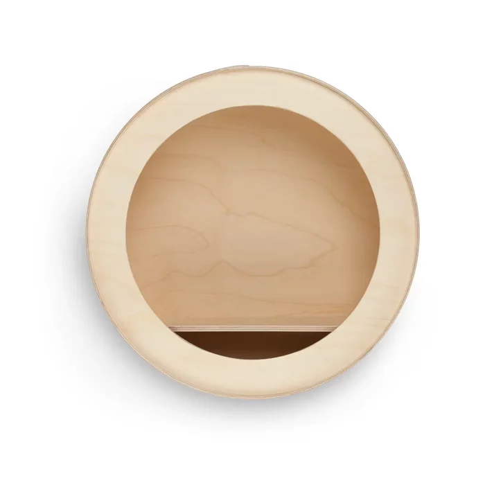 Étagère Aski en bois naturel