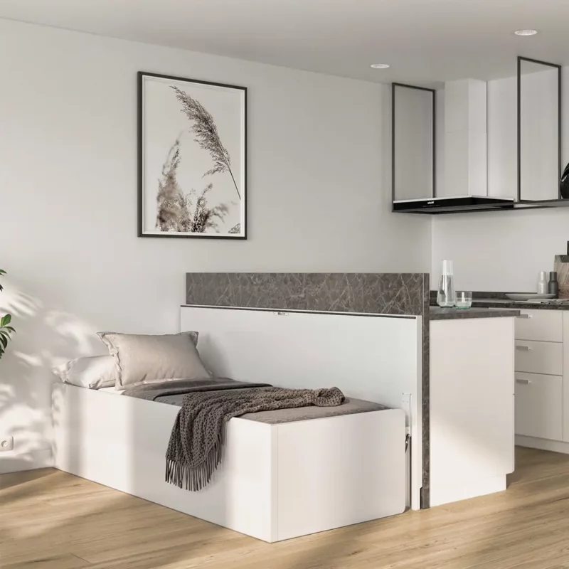 Tablebed simple - Un lit convertible confortable - Disponible au Luxembourg chez Nordic Design Shop